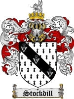 Stockdill coat of arms family crest download