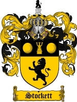 Stockett coat of arms family crest download