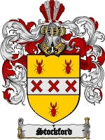 Stockford coat of arms family crest download