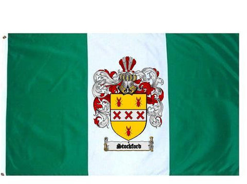 Stockford family crest coat of arms flag