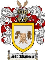 Stockhausen coat of arms family crest download