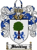 Stocking coat of arms family crest download