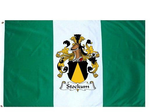 Stockum family crest coat of arms flag