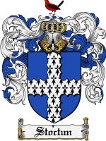 Stoctun coat of arms family crest download