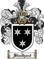 Stodhard coat of arms family crest download