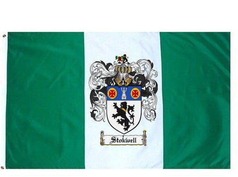 Stokwell family crest coat of arms flag