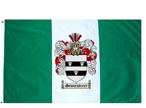 Stonestreet family crest coat of arms flag