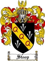 Stoop coat of arms family crest download