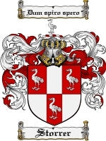 Storrer coat of arms family crest download