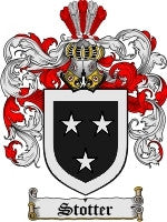 Stotter coat of arms family crest download