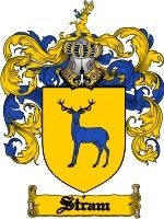 Stram coat of arms family crest download