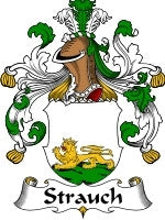 Strauch coat of arms family crest download