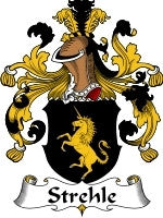 Strehle coat of arms family crest download