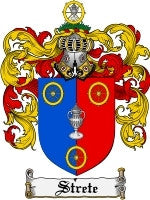 Strete coat of arms family crest download