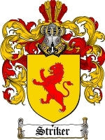Striker coat of arms family crest download