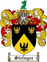 Stringer coat of arms family crest download