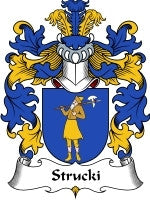 Strucki coat of arms family crest download