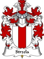 Strzela coat of arms family crest download