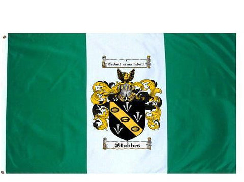 Stubbes family crest coat of arms flag