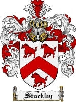 Stuckley coat of arms family crest download