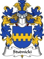 Studnicki coat of arms family crest download