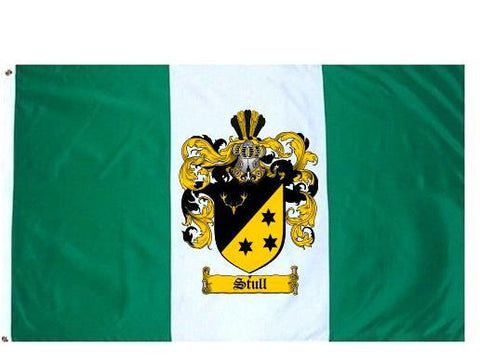 Stull family crest coat of arms flag