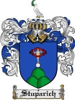 Stuparich coat of arms family crest download