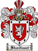Sturdivant coat of arms family crest download