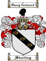 Sturling coat of arms family crest download