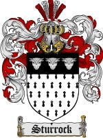 Sturrock coat of arms family crest download