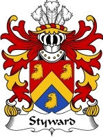 Styward coat of arms family crest download