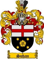 Suhan coat of arms family crest download