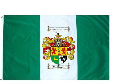 Sullivan family crest coat of arms flag