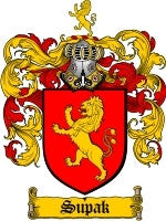 Supak coat of arms family crest download