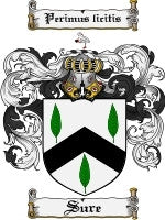 Sure coat of arms family crest download