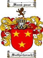 Sutherlarach coat of arms family crest download