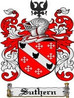 Suthern coat of arms family crest download