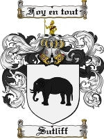 Sutliff coat of arms family crest download