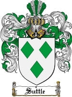 Suttle coat of arms family crest download