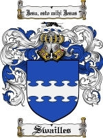 Swailles coat of arms family crest download