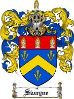 Swayne coat of arms family crest download