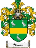 Swein coat of arms family crest download