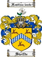 Swifte coat of arms family crest download