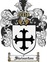 Swinerton coat of arms family crest download