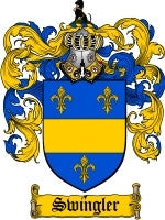 Swingler coat of arms family crest download