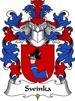 Swinka coat of arms family crest download