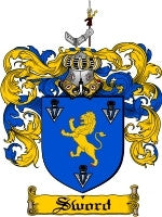 Sword coat of arms family crest download