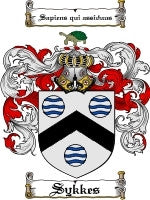 Sykkes coat of arms family crest download