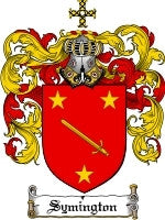 Symington coat of arms family crest download