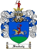 Szakaly coat of arms family crest download